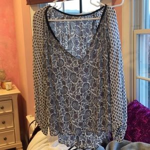 Zara paisley top